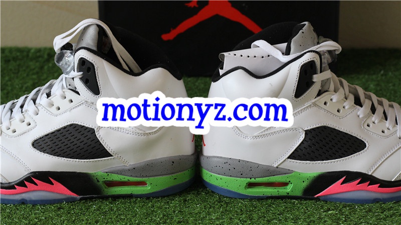 Authentic Air Jordan 5 Retro Poison Green